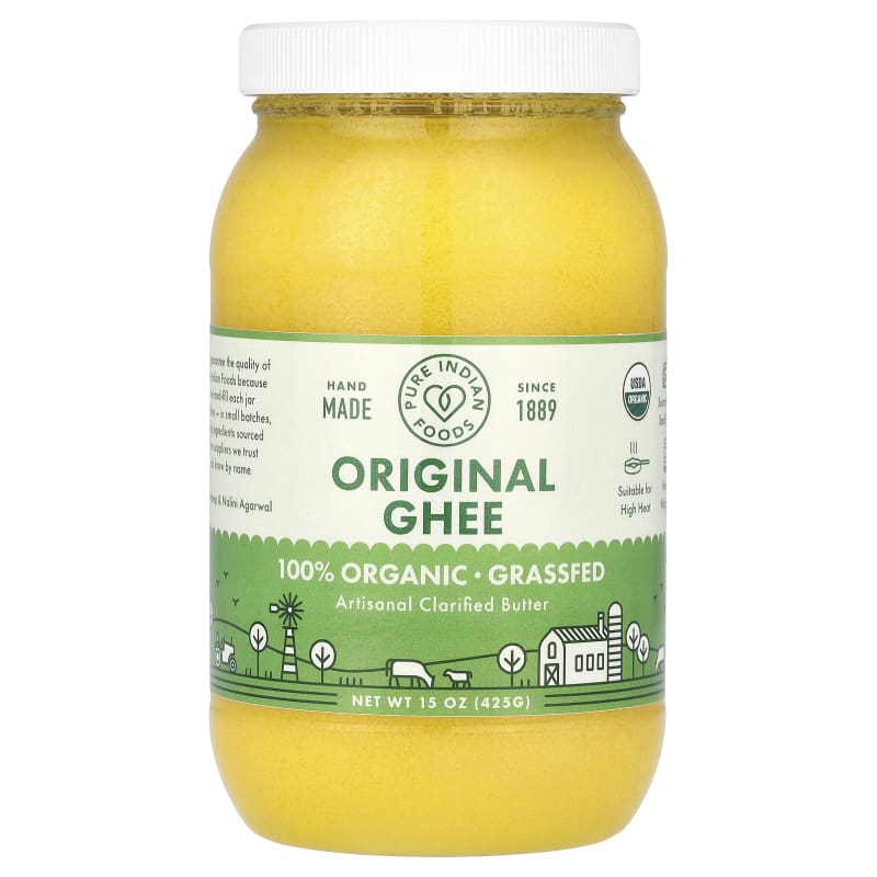 Organic Artisanal Clarified Butter, Original Ghee
