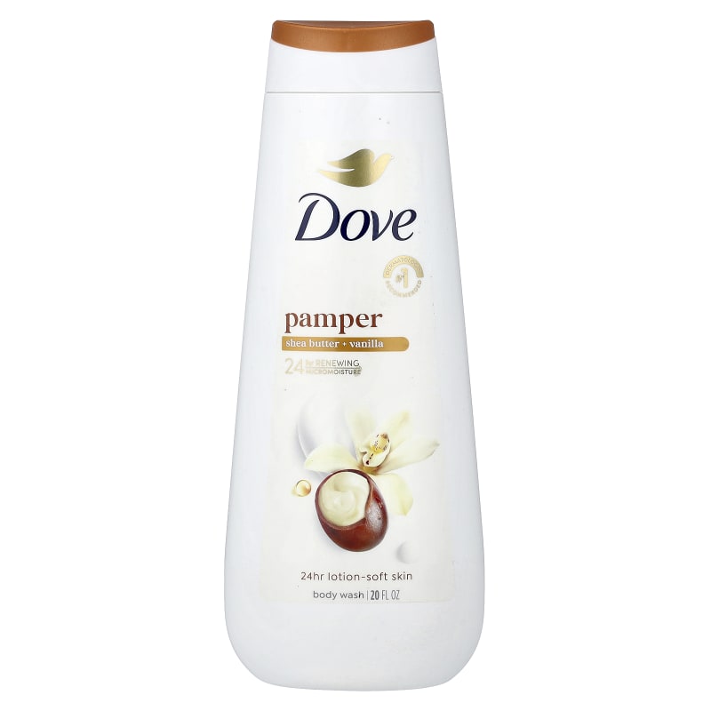 Pamper Body Wash, Shea Butter + Vanilla