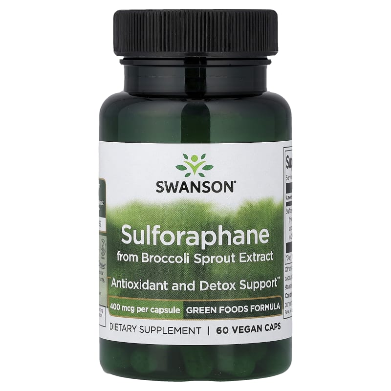 Sulforaphane from Broccoli Sprout Extract, 400 mcg