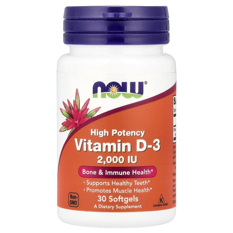 Vitamin D-3, 2,000 IU