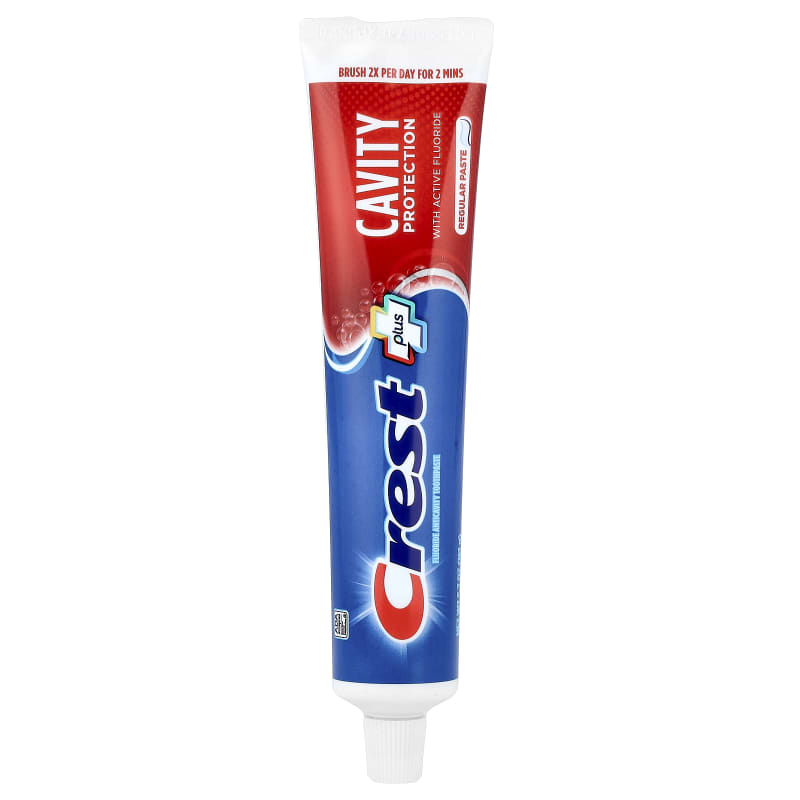 Cavity Protection, Fluoride Anticavity Toothpaste, Regular