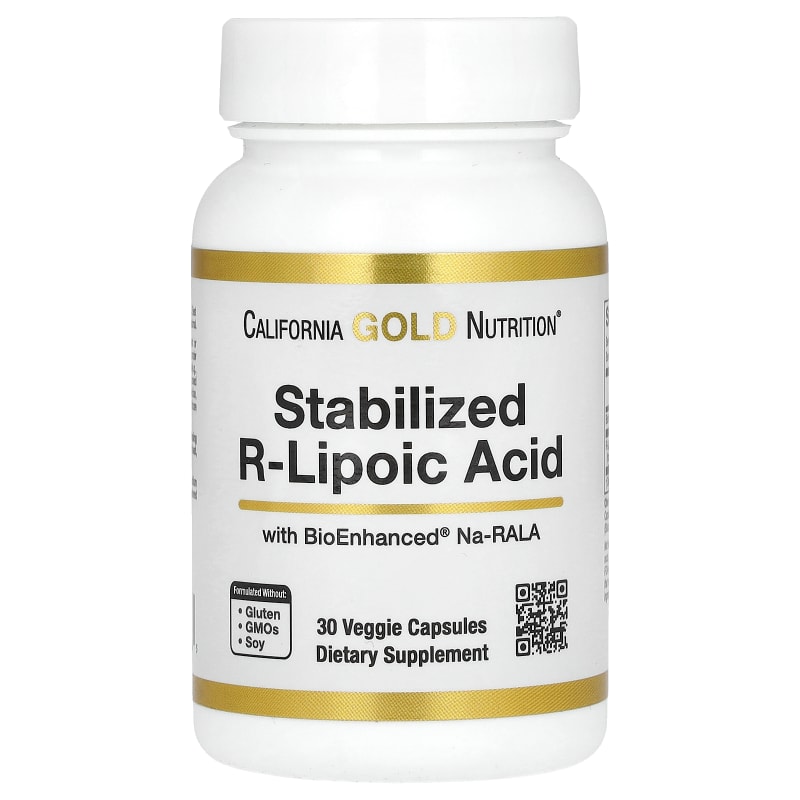 Stabilized R-Lipoic Acid with Biotin