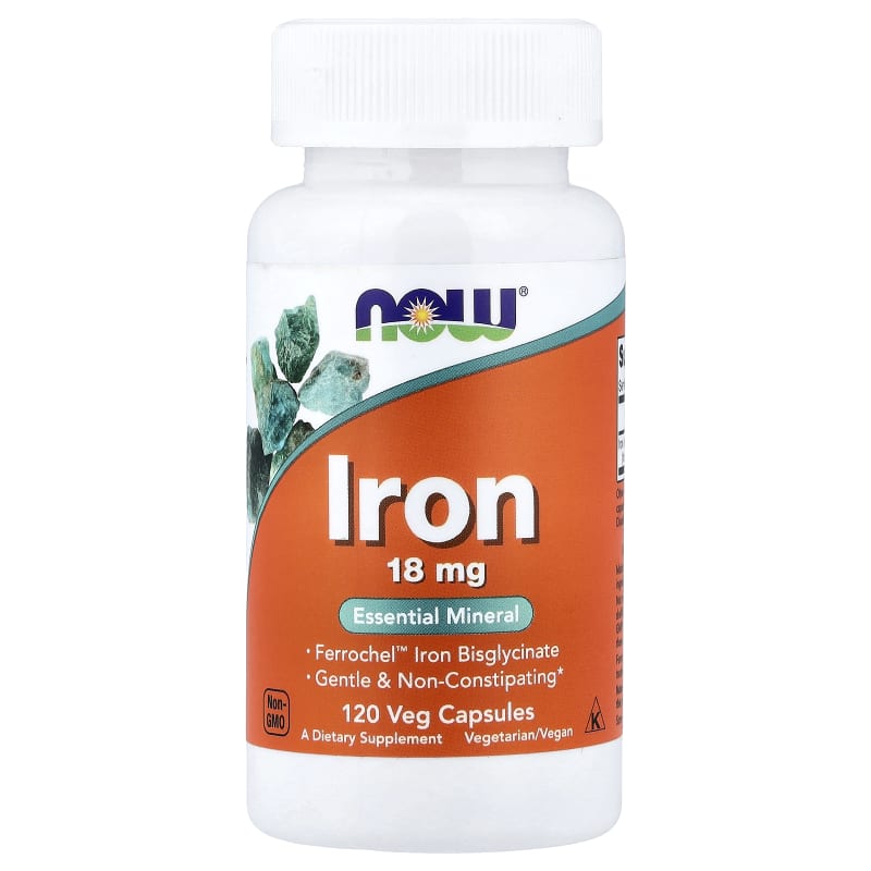 Iron, 18 mg