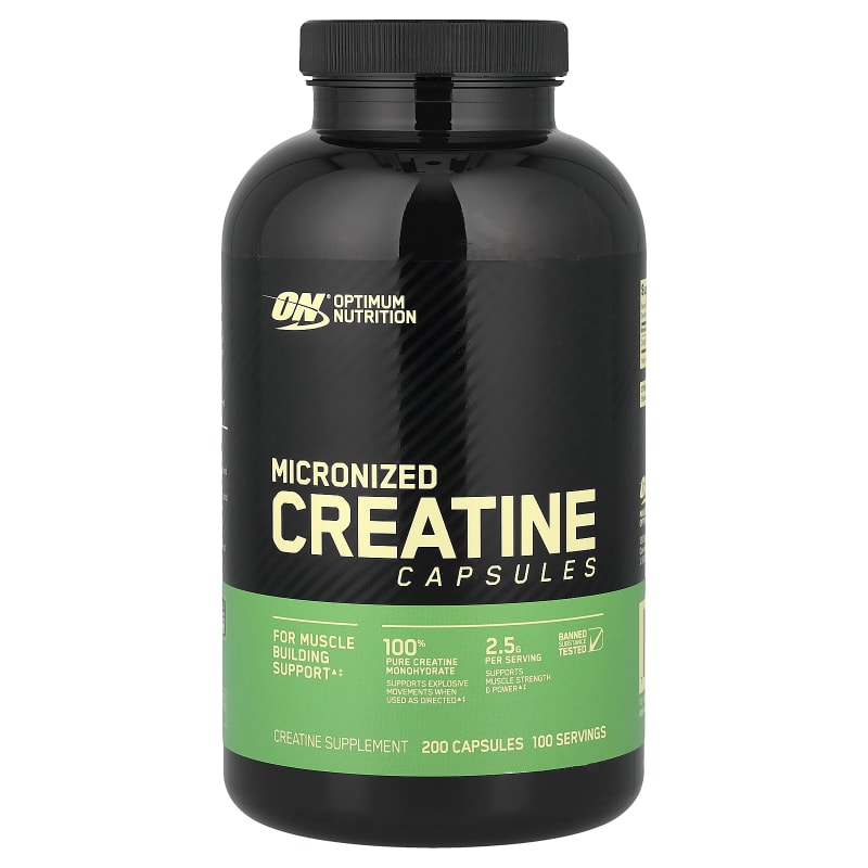 Micronized Creatine Capsules