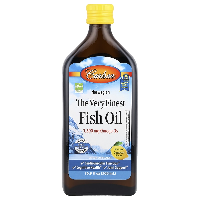 Norwegian, The Very Finest Fish Oil, Natural Lemon