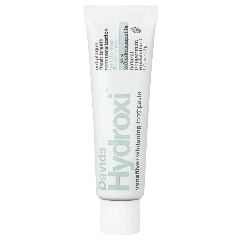 Sensitive + Whitening Toothpaste, Natural Peppermint