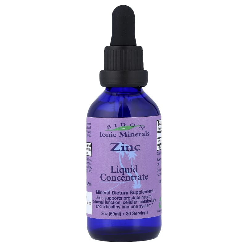 Ionic Minerals, Zinc, Liquid Concentrate