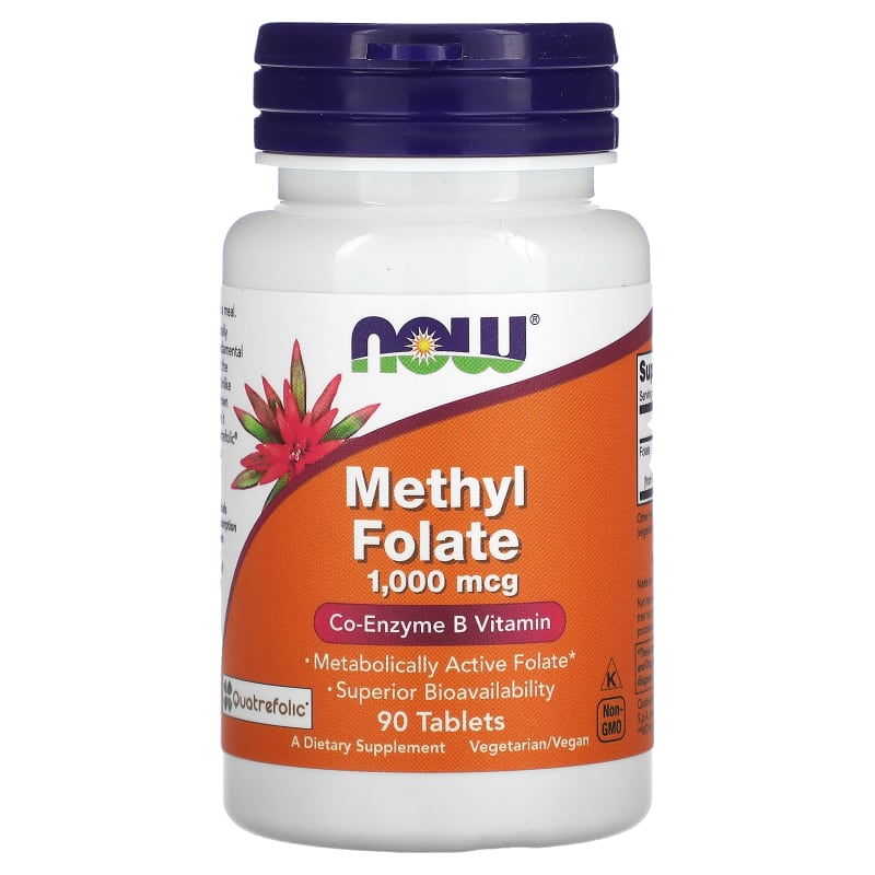 Methyl Folate, 1,000 mcg