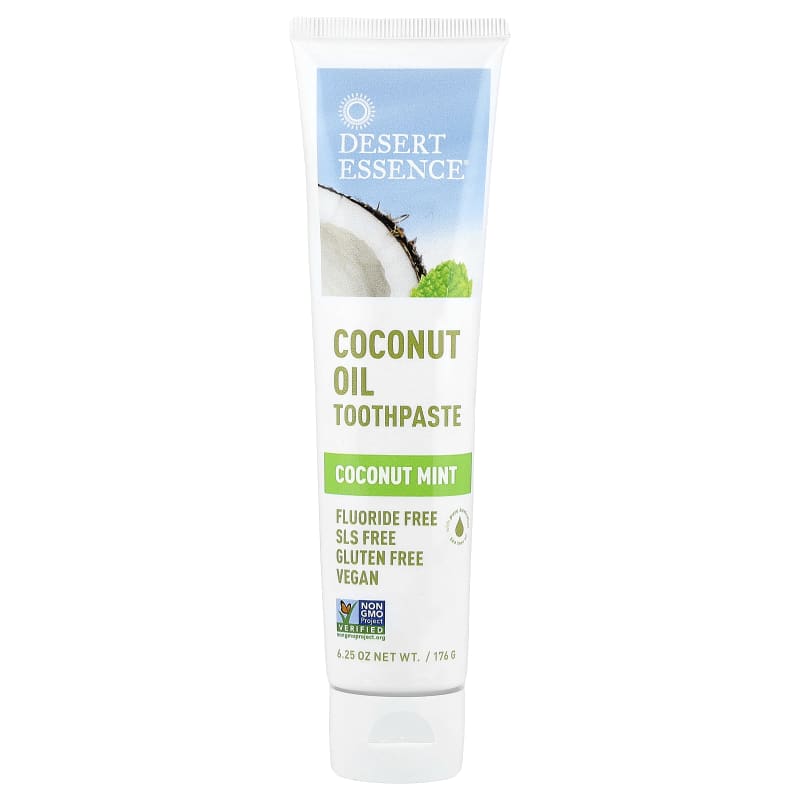 Coconut Oil Toothpaste, Coconut Mint