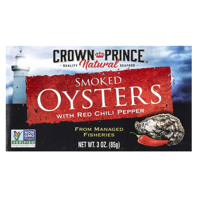 Smoked Oysters With Red Chili Pepper