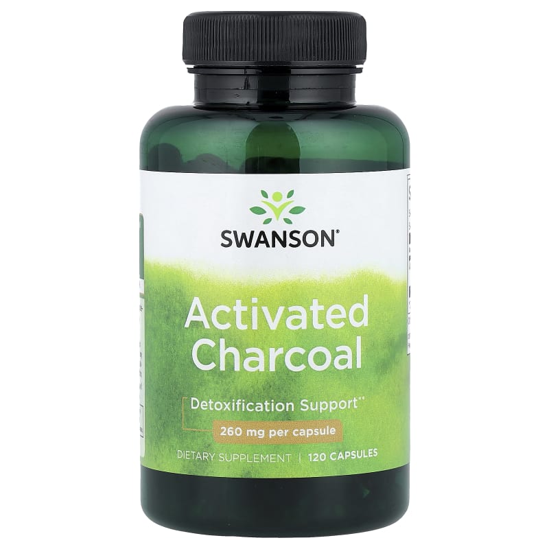 Activated Charcoal, 260 mg