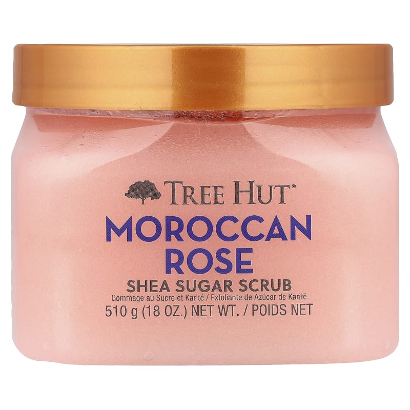 Shea Sugar Scrub, Moroccan Rose