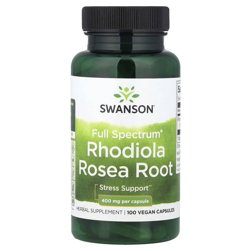 Full Spectrum® Rhodiola Rosea Root, 400 mg