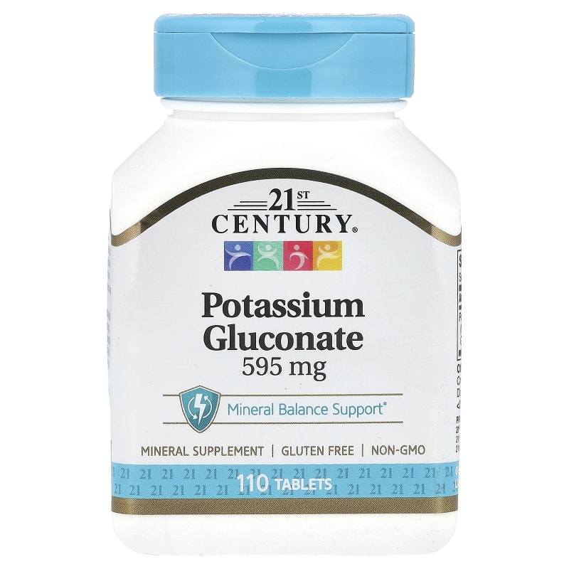 Potassium Gluconate, 595 mg