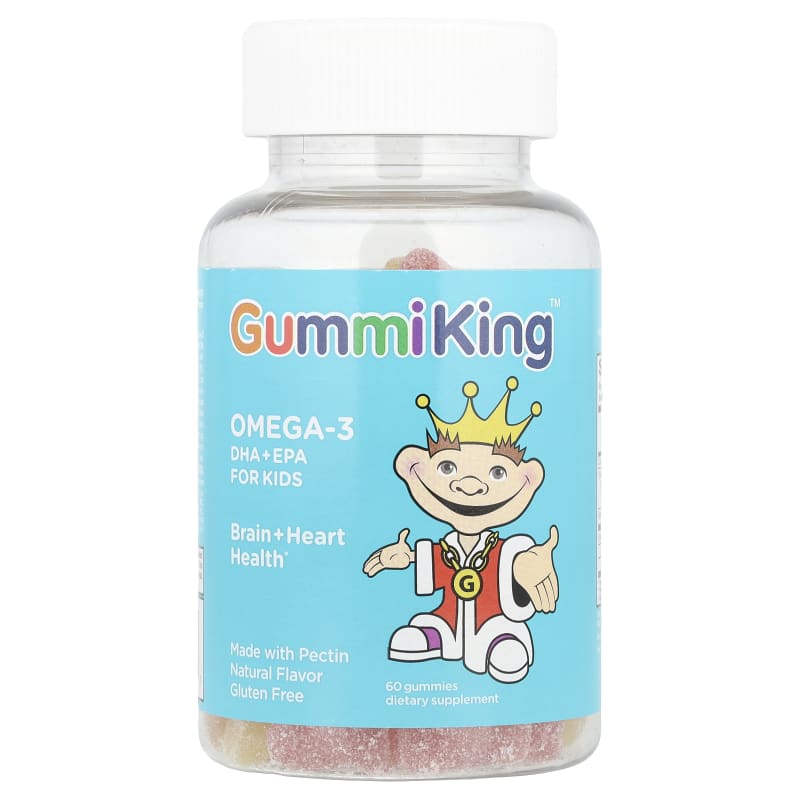 Omega-3 DHA + EPA for Kids, Strawberry, Orange and Lemon