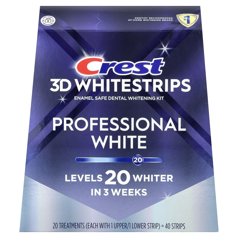 3D Whitestrips, Enamel Safe Dental Whitening Kit