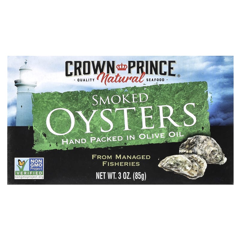 Smoked Oysters In Olive Oil