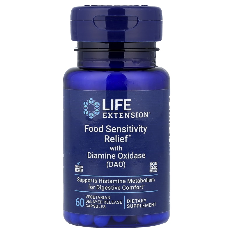 Food Sensitivity Relief with Diamine Oxidase (DAO)