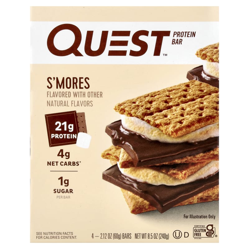 Protein Bar, S'Mores, 2.12 oz (60 g) Each