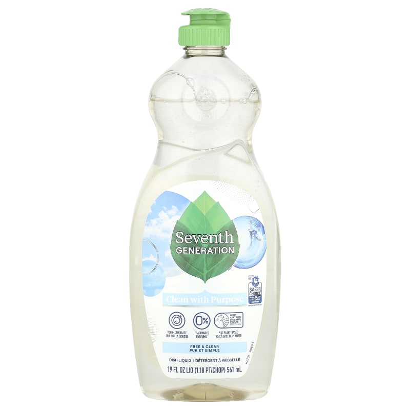 Dish Liquid, Free & Clear