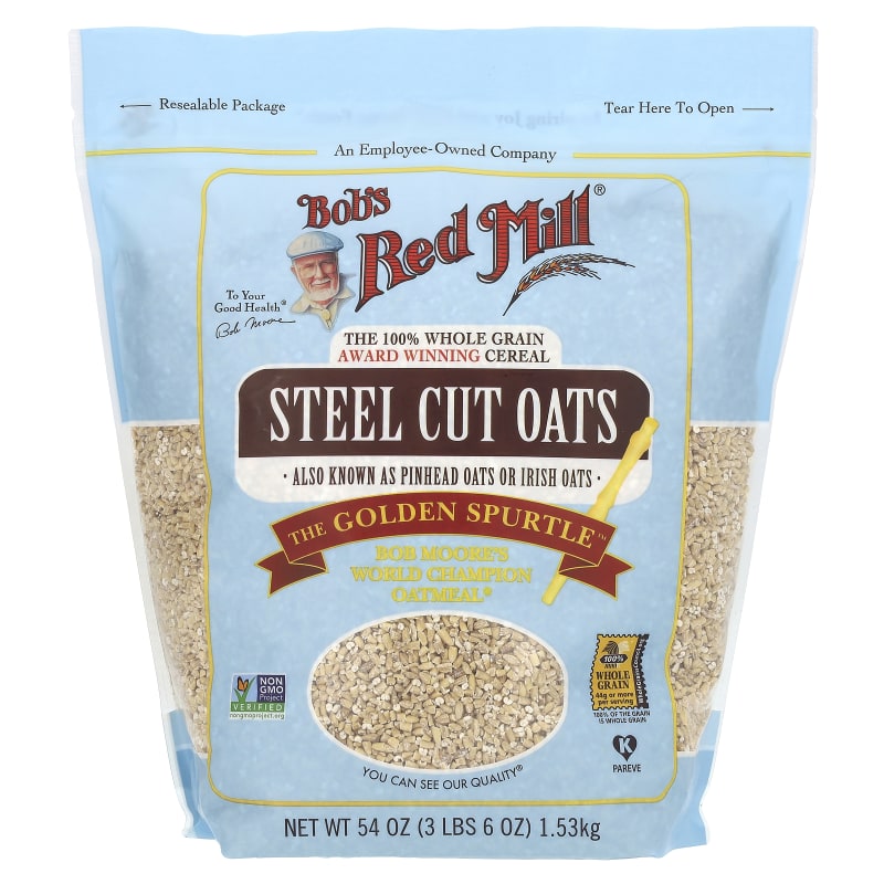 Steel Cut Oats, Whole Grain