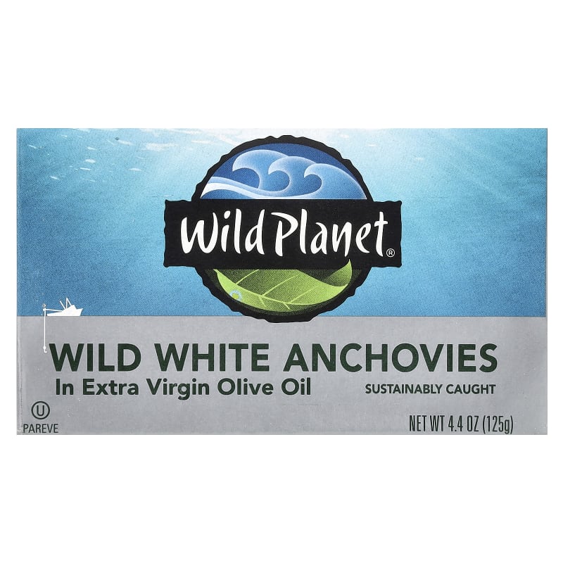 Wild White Anchovies In Extra Virgin Olive Oil
