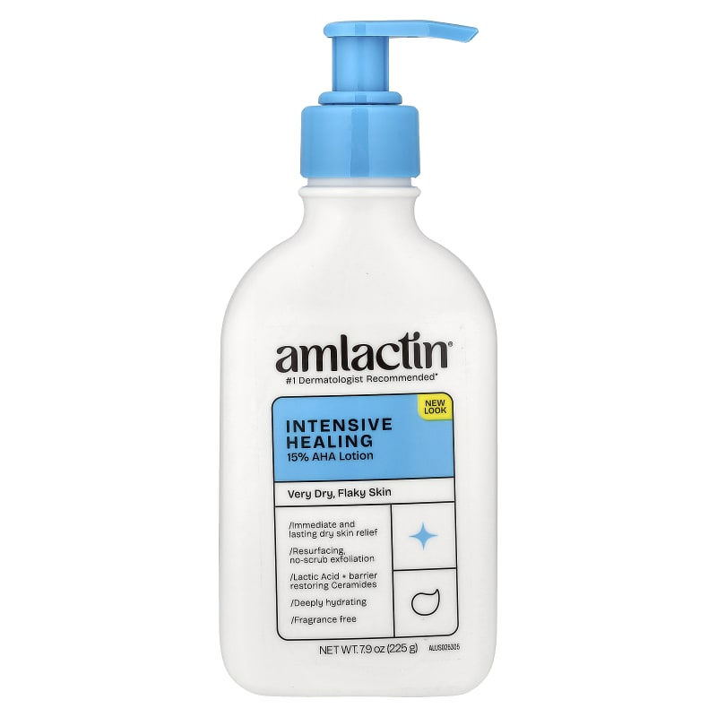 Intensive Healing, 15% AHA Lotion, Very Dry, Flaky Skin, Fragrance Free