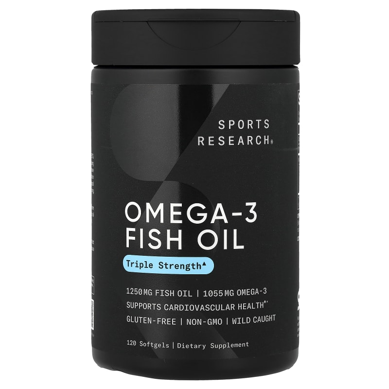Omega-3 Fish Oil, Triple Strength