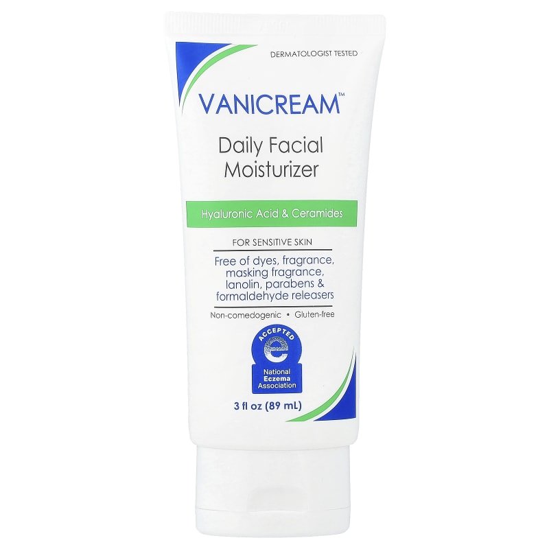 Daily Facial Moisturizer, For Sensitive Skin, Fragrance Free