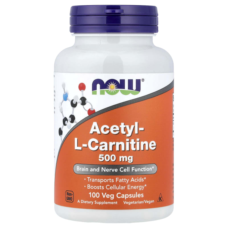 Acetyl-L-Carnitine, 500 mg
