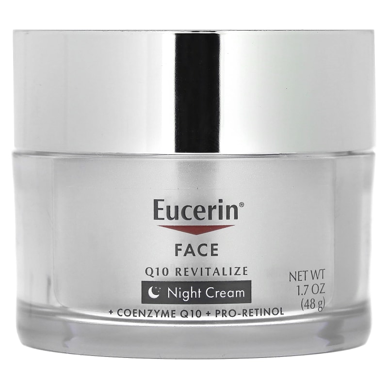 Face, Q10 Revitalize, Night Cream, Fragrance Free