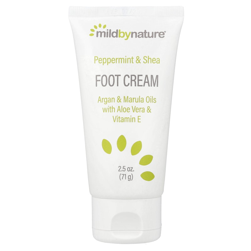 Peppermint & Shea Foot Cream with Argan & Marula Oils
