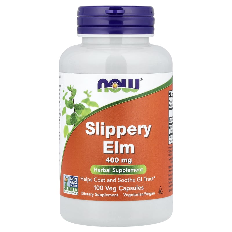 Slippery Elm, 400 mg