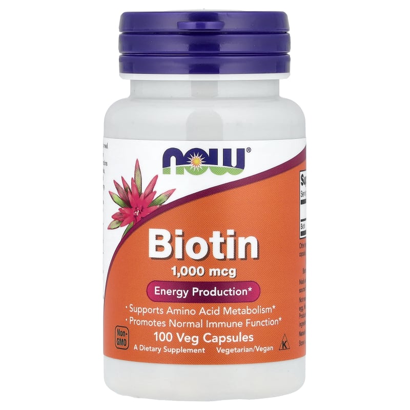 Biotin, 1,000 mcg
