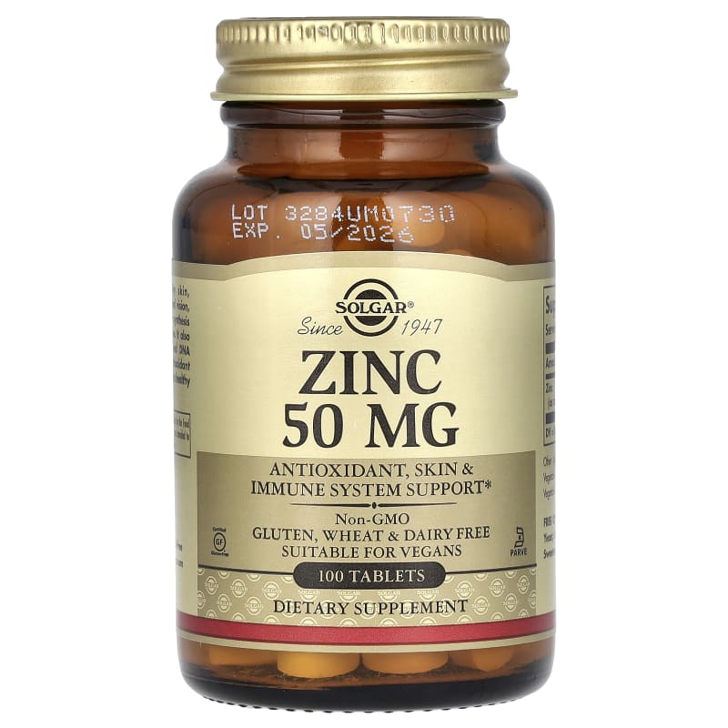 Zinc, 50 mg