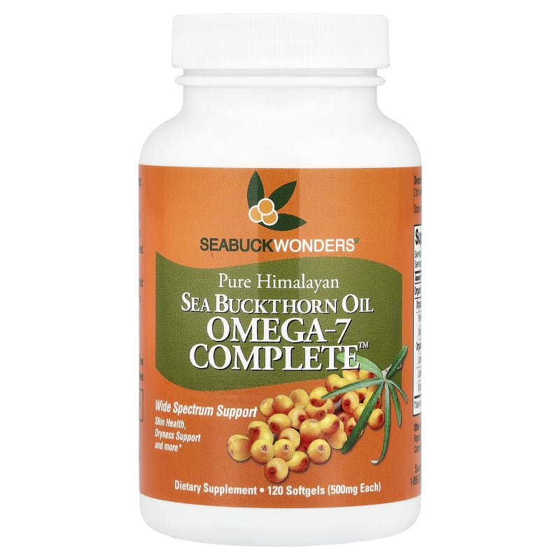 Pure Himalayan Sea Buckthorn Oil, Omega-7 Complete™