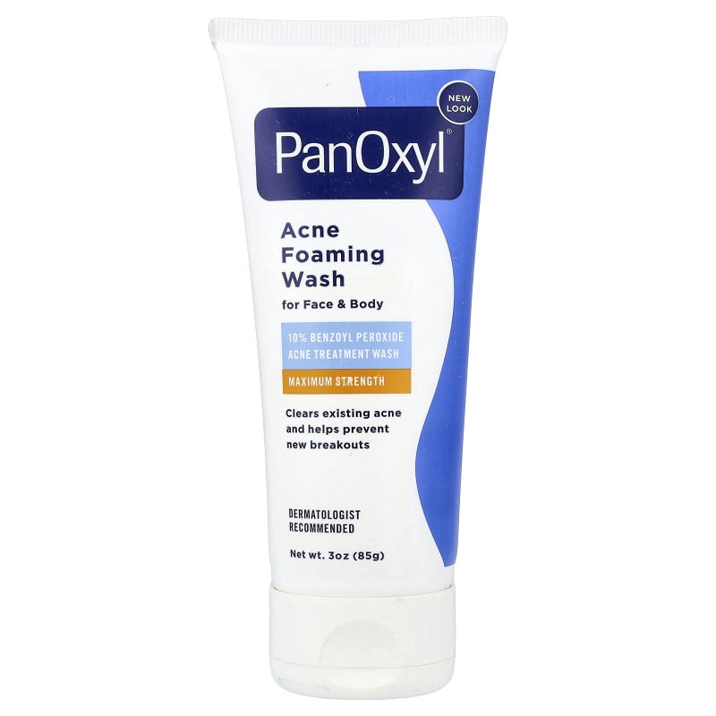 Acne Foaming Wash For Face & Body, Maximum Strength