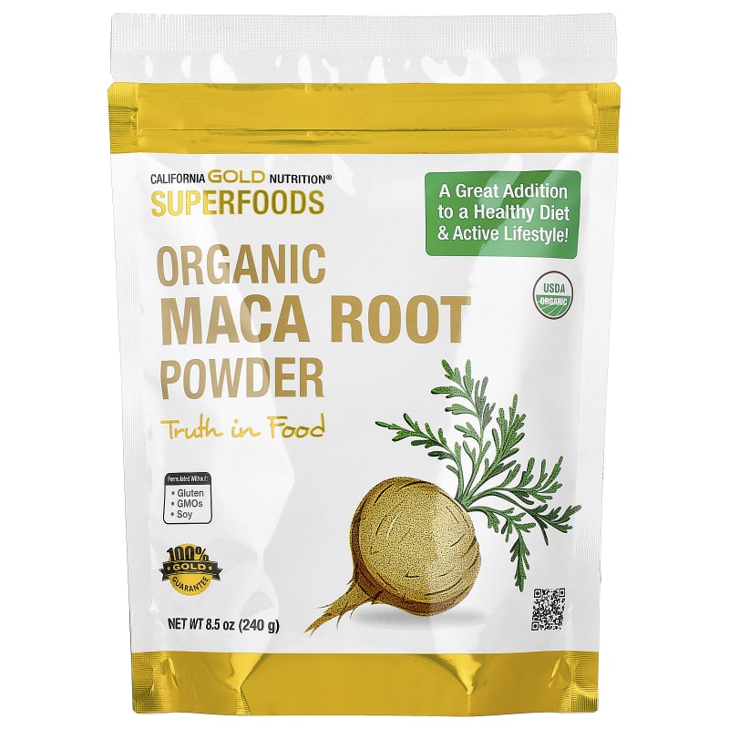 Superfoods, Certified Organic Peruvian Maca Root Powder