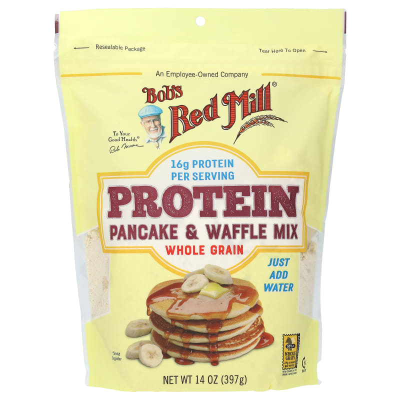 Protein Pancake & Waffle Mix, Whole Grain