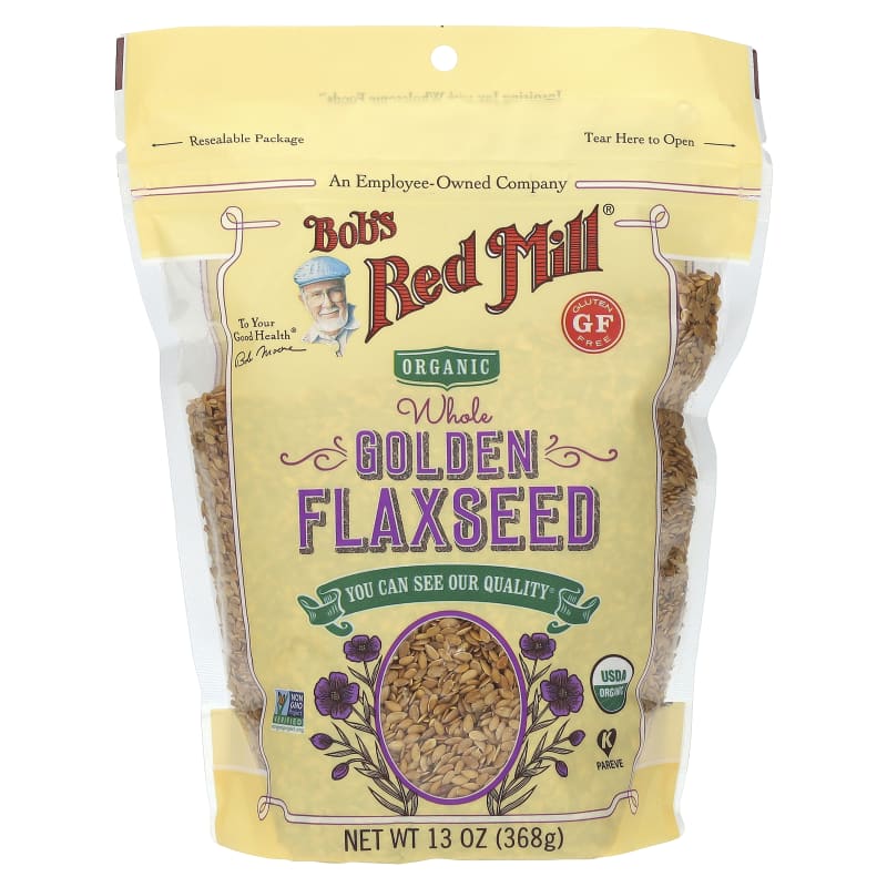Organic Whole Golden Flaxseed