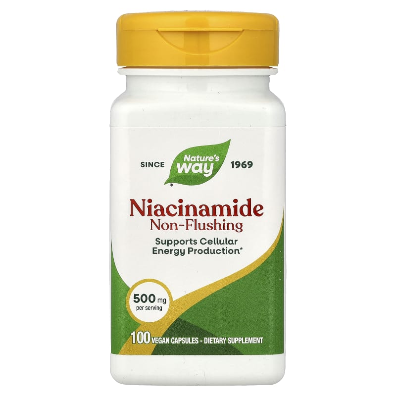 Niacinamide, Non-Flushing, 500 mg