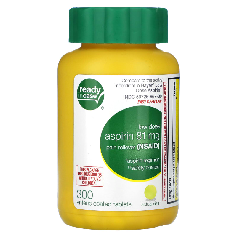 Aspirin, 81 mg