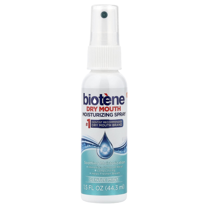 Dry Mouth Moisturizing Spray, Gentle Mint