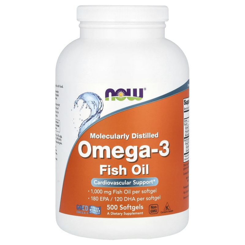 Omega-3 Fish Oil, 1,000 mg