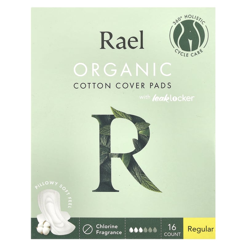 Organic Cotton Cover Pads, Regular