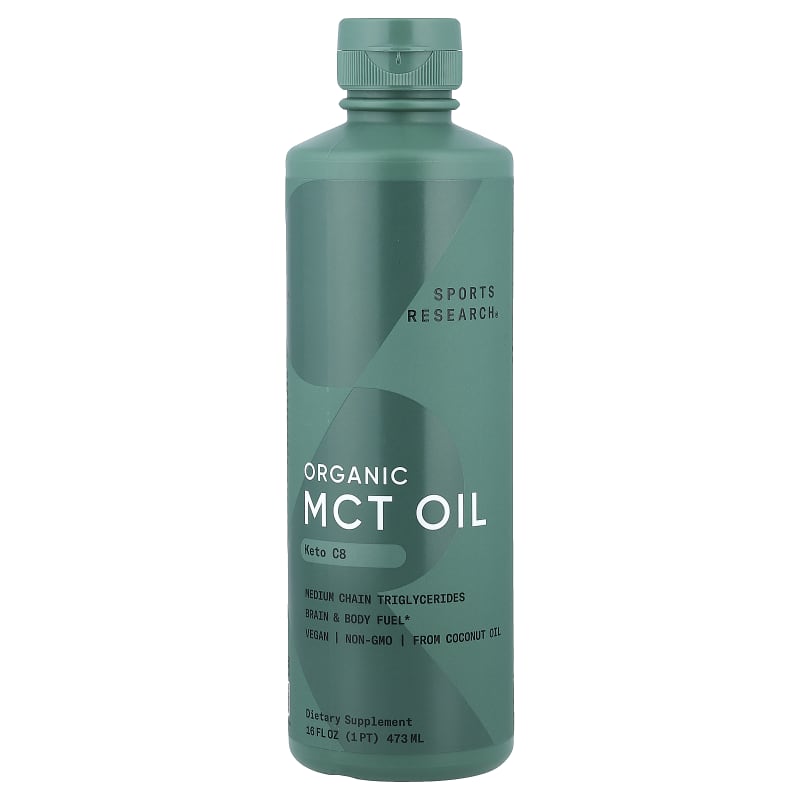 Organic MCT Oil, Keto C8