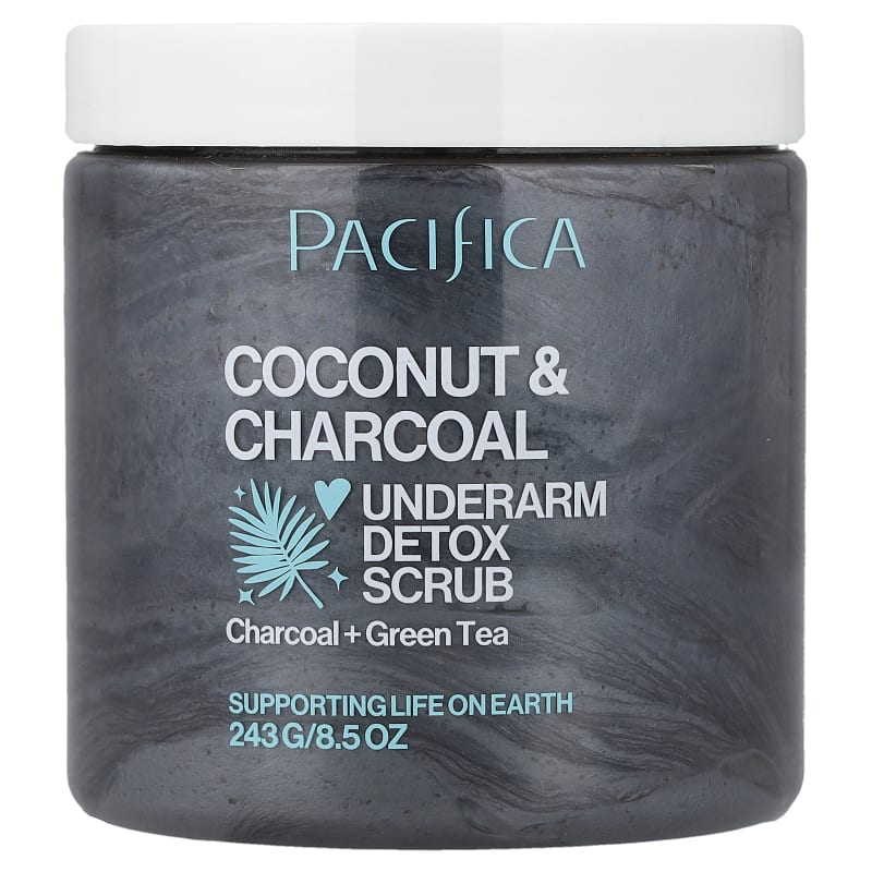 Coconut & Charcoal, Underarm Detox Scrub