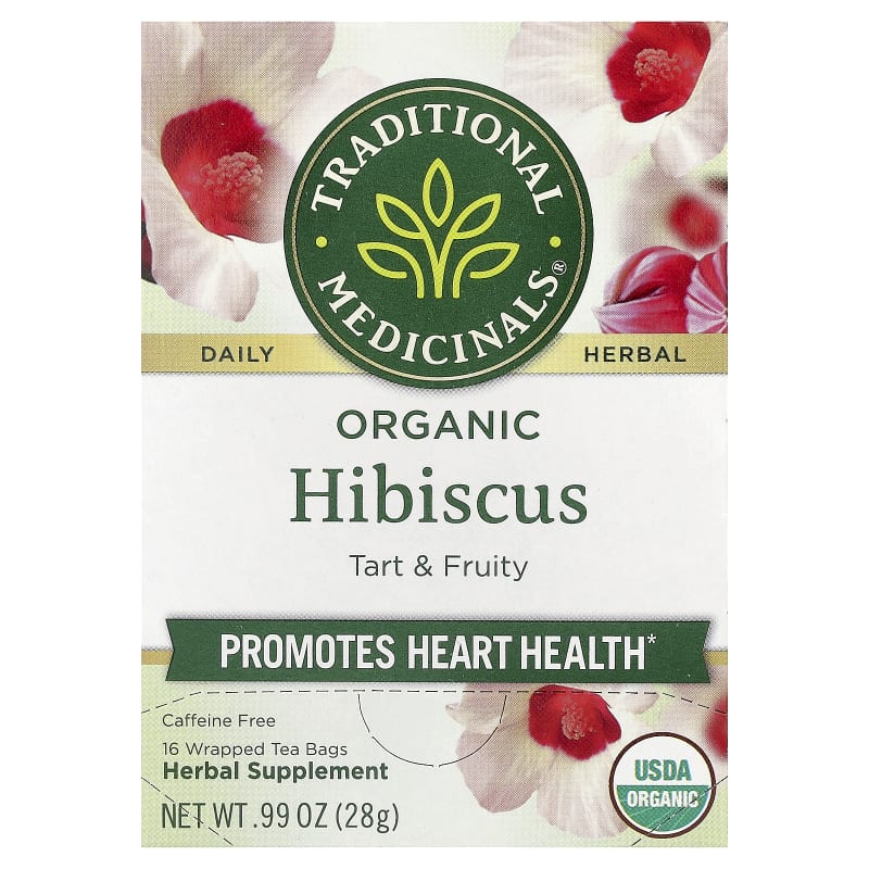 Organic Hibiscus, Caffeine Free, 0.99 oz (28 g)