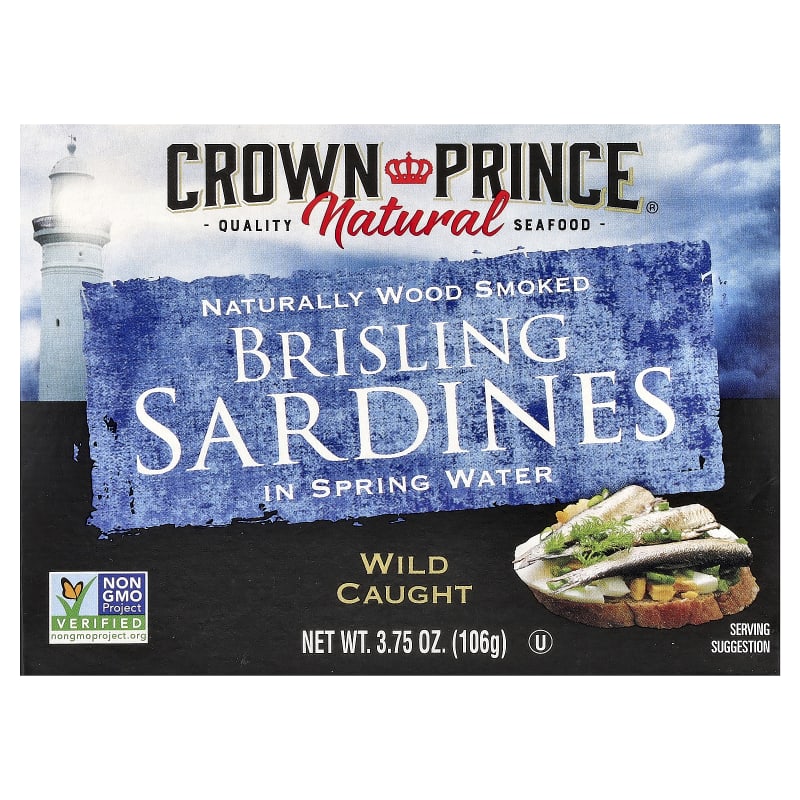 Brisling Sardines, In Spring Water