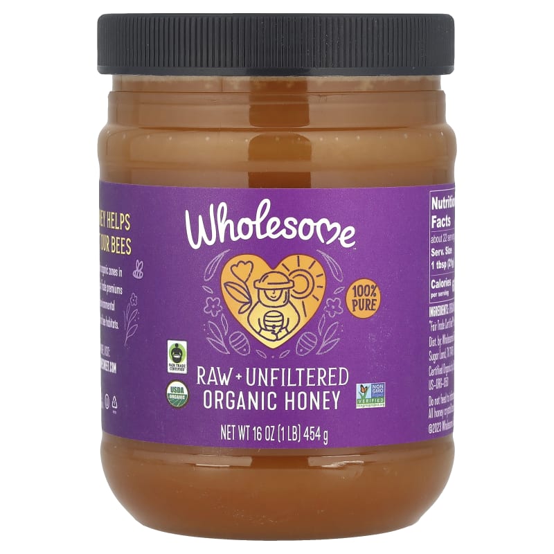 Raw + Unfiltered Organic Honey